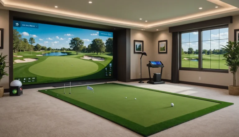 Simulateur de golf : combien coûte un modèle haut de gamme pour la maison ?